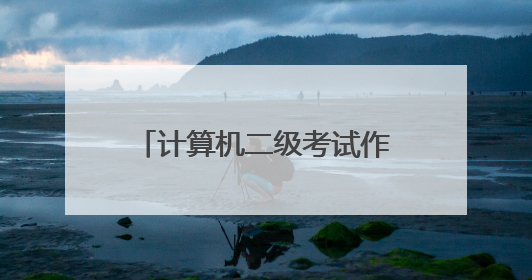 计算机二级考试作答方法有哪些?