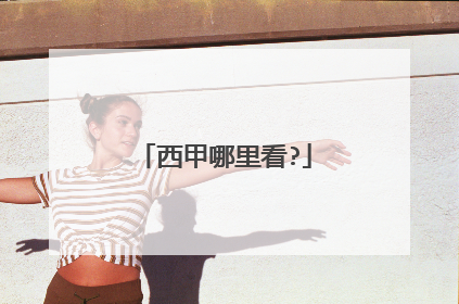 西甲哪里看?