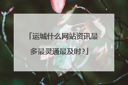 运城什么网站资讯最多最灵通最及时?