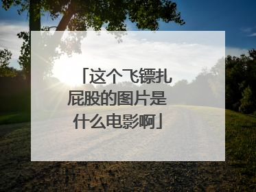 这个飞镖扎屁股的图片是什么电影啊