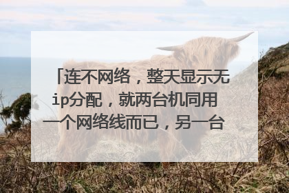 连不网络,整天显示无ip分配,就两台机同用一个网络线而已,另一台可以,这台就不行,同是vivo手机?