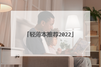 轻薄本推荐2022