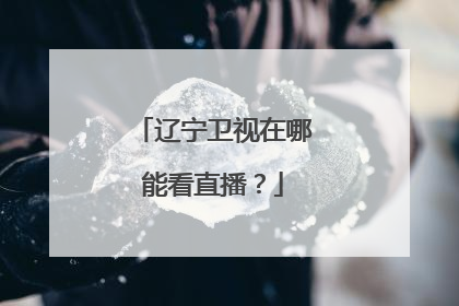辽宁卫视在哪能看直播？