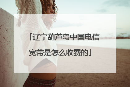 辽宁葫芦岛中国电信宽带是怎么收费的