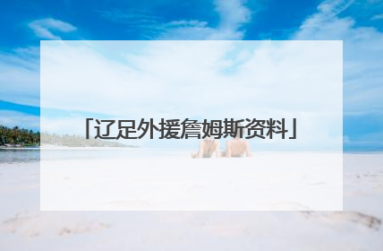 辽足外援詹姆斯资料