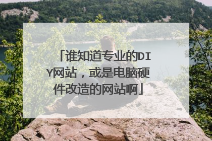 谁知道专业的DIY网站,或是电脑硬件改造的网站啊