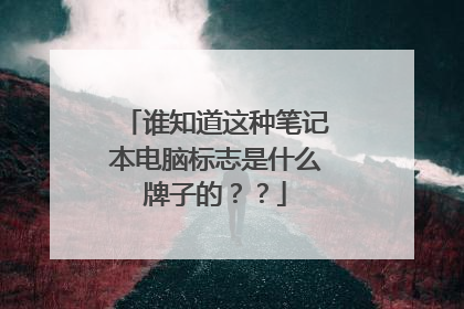 谁知道这种笔记本电脑标志是什么牌子的？？