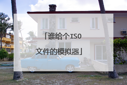谁给个ISO文件的模拟器