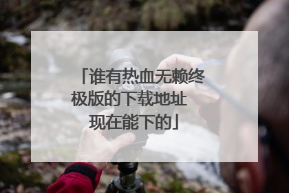谁有热血无赖终极版的下载地址 现在能下的