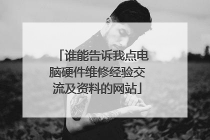 谁能告诉我点电脑硬件维修经验交流及资料的网站