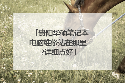 贵阳华硕笔记本电脑维修站在那里?详细点好