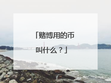 赌博用的币叫什么？