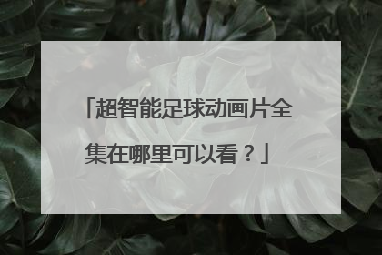 超智能足球动画片全集在哪里可以看？