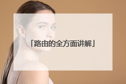 路由的全方面讲解