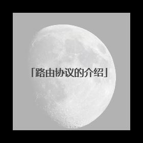 路由协议的介绍