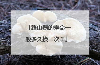 路由器的寿命一般多久换一次？