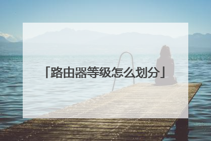 路由器等级怎么划分
