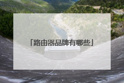 路由器品牌有哪些