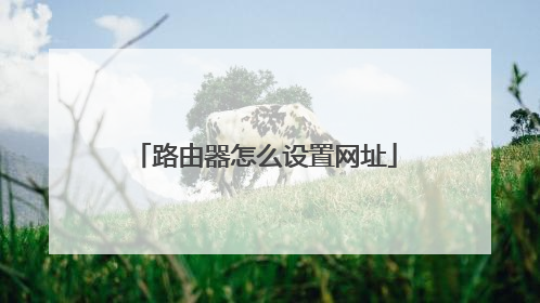 路由器怎么设置网址