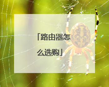 路由器怎么选购