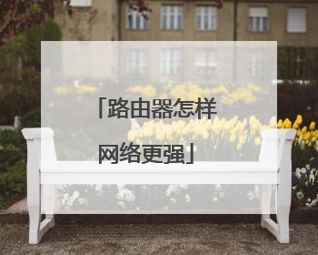 路由器怎样网络更强
