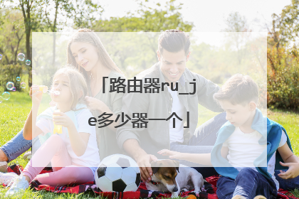 路由器ru_je多少器一个
