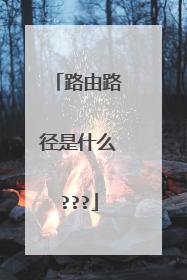 路由路径是什么???
