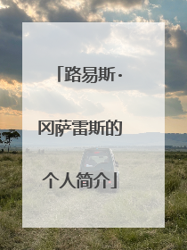 路易斯·冈萨雷斯的个人简介