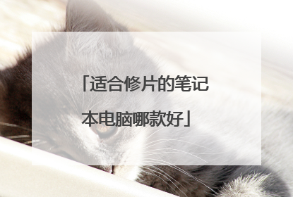 适合修片的笔记本电脑哪款好