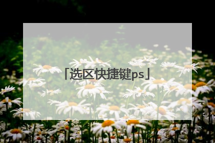 选区快捷键ps