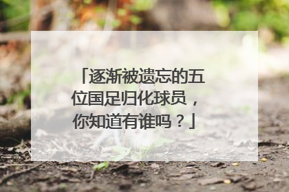 逐渐被遗忘的五位国足归化球员,你知道有谁吗?