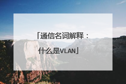 通信名词解释：什么是VLAN