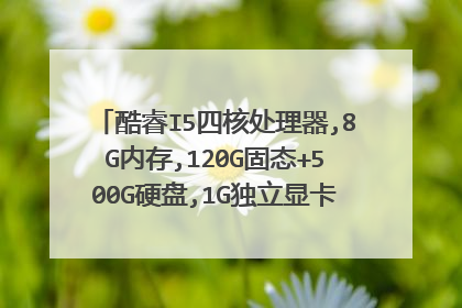 酷睿I5四核处理器,8G内存,120G固态+500G硬盘,1G独立显卡的主机1200块贵吗?
