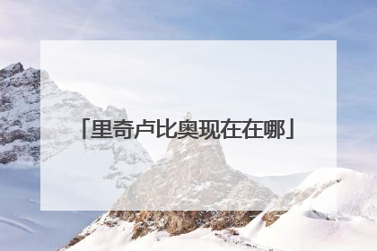 里奇卢比奥现在在哪