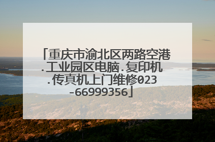 重庆市渝北区两路空港.工业园区电脑.复印机.传真机上门维修023-66999356