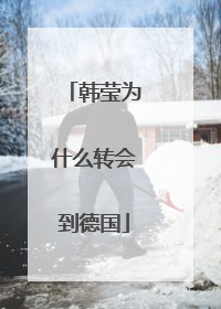 韩莹为什么转会到德国