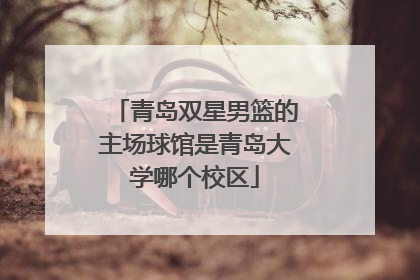 青岛双星男篮的主场球馆是青岛大学哪个校区