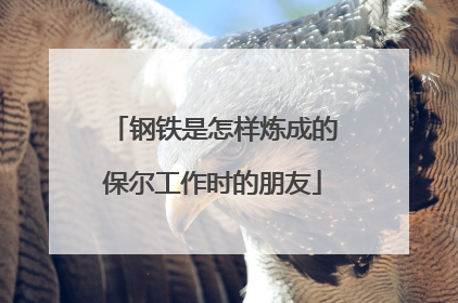 钢铁是怎样炼成的保尔工作时的朋友