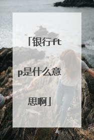 银行ftp是什么意思啊