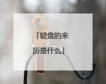 键盘的来历是什么