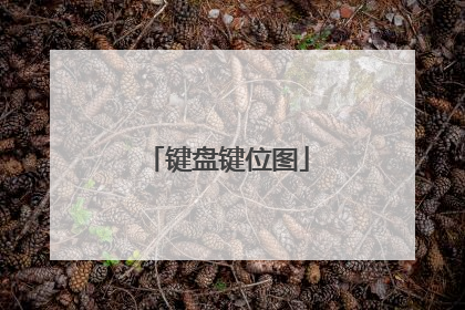键盘键位图