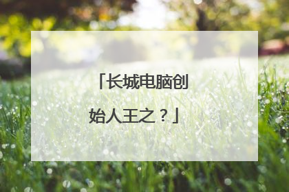 长城电脑创始人王之?