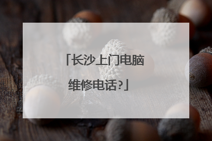 长沙上门电脑维修电话?