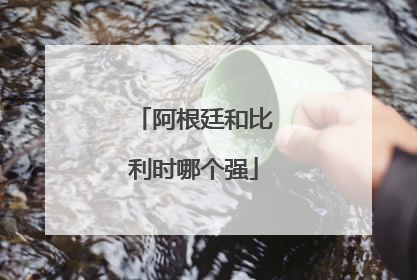 阿根廷和比利时哪个强