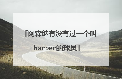 阿森纳有没有过一个叫harper的球员
