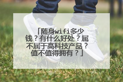 随身wifi多少钱？有什么好处？属不属于高科技产品？值不值得拥有？