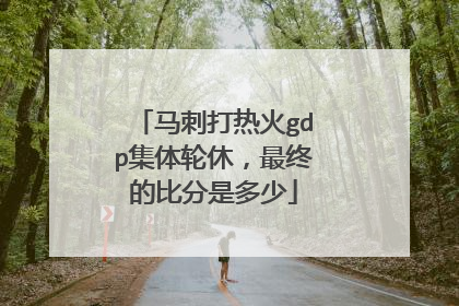 马刺打热火gdp集体轮休，最终的比分是多少