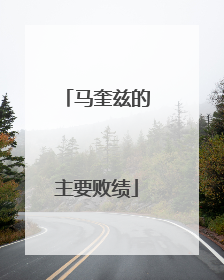 马奎兹的主要败绩