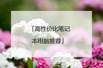 高性价比笔记本电脑推荐