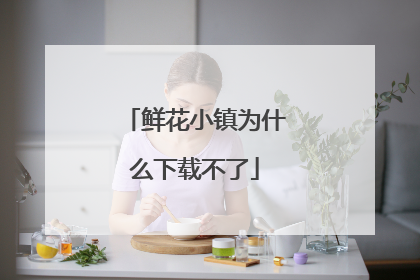 鲜花小镇为什么下载不了